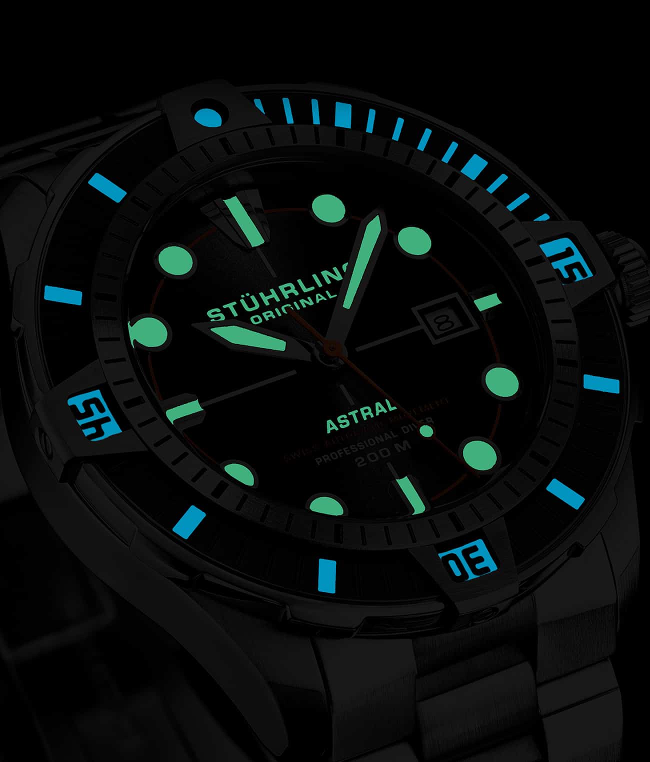 Swiss Automatic Astral 1005 45mm Watch