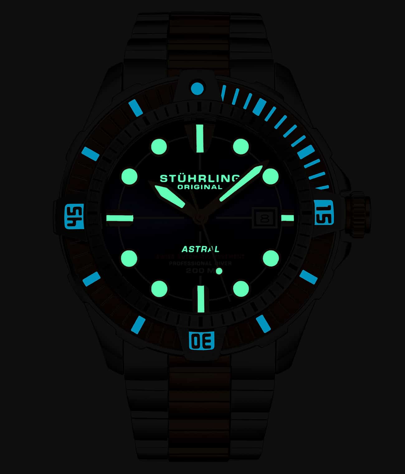 Swiss Automatic Astral 1005 45mm Watch