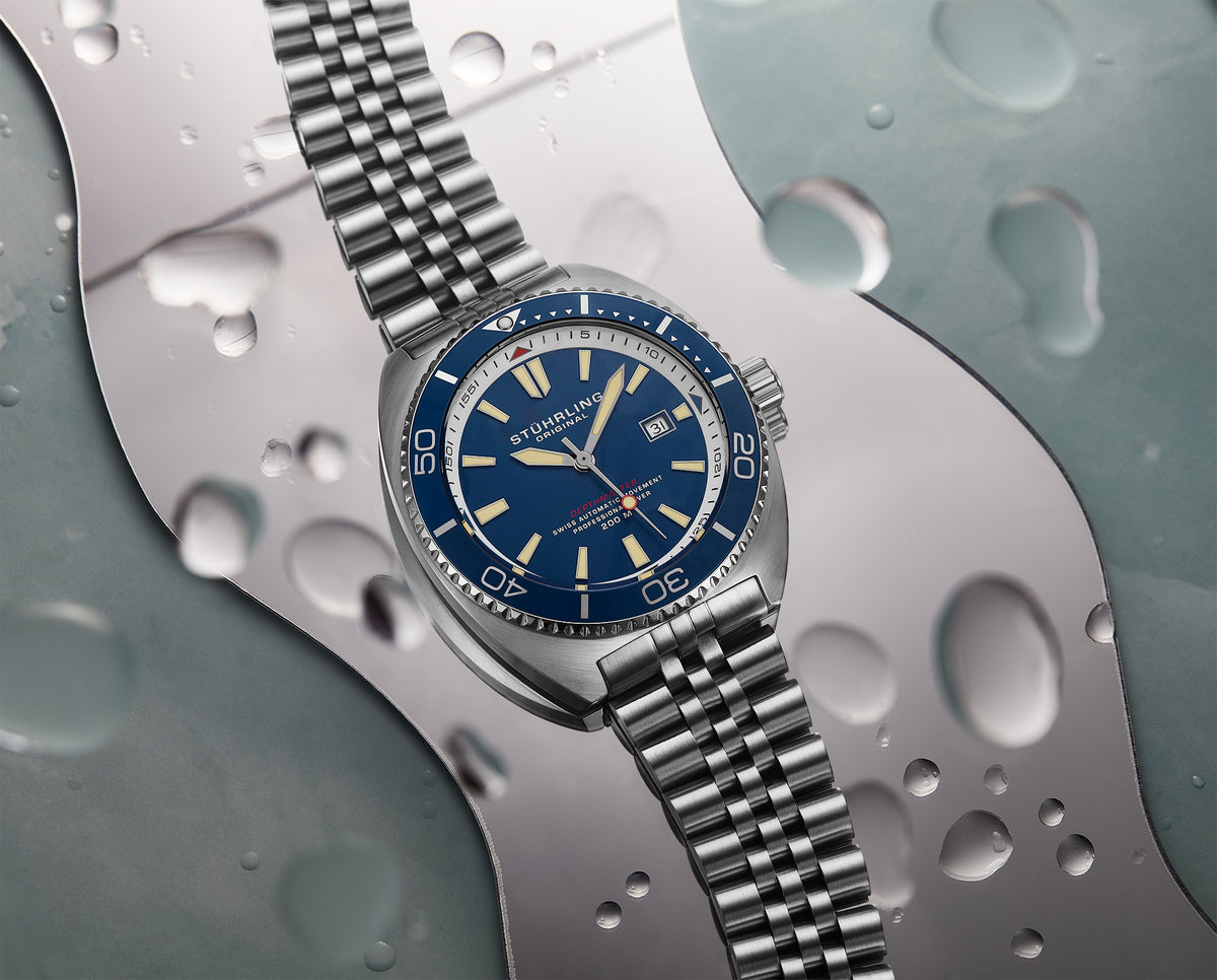 Le plongeur automatique suisse Depthmaster 1008 45 mm