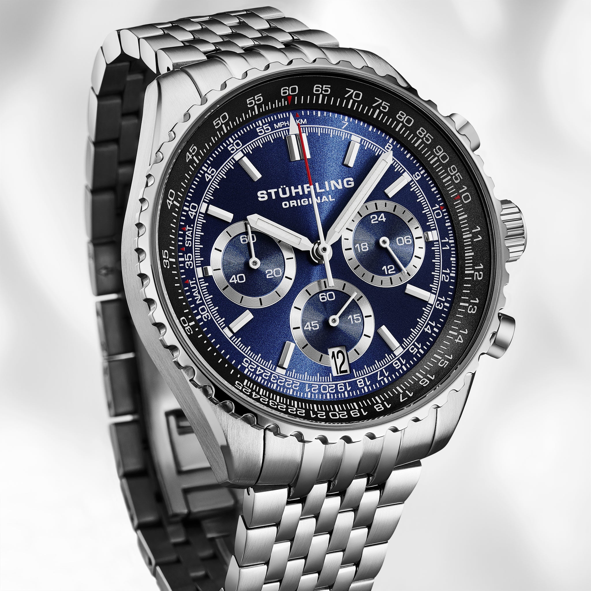 Raceway Chrono 1010B Mens 42mm