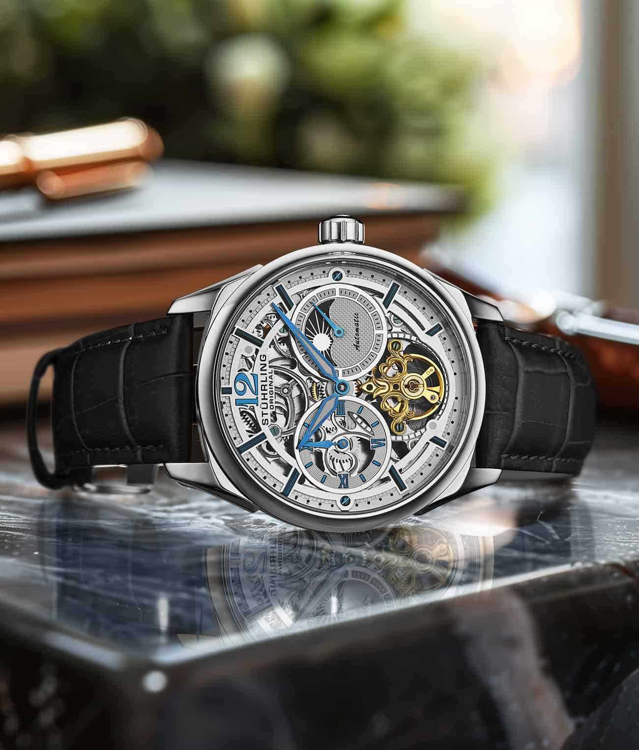 Vanguard 1019 Dual Time Automatic 42mm Skeleton