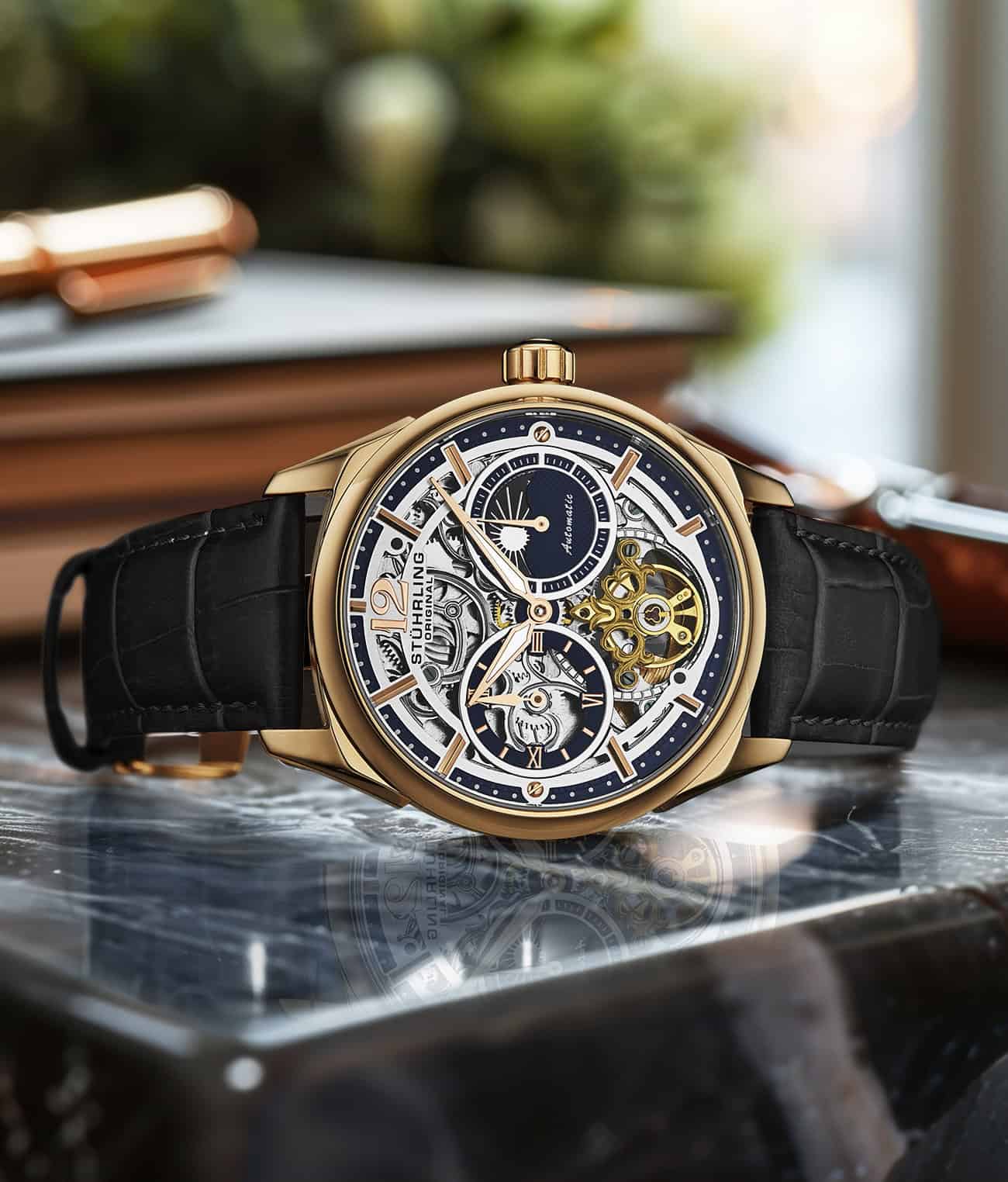 Vanguard 1019 Dual Time Automatic 42mm Skeleton