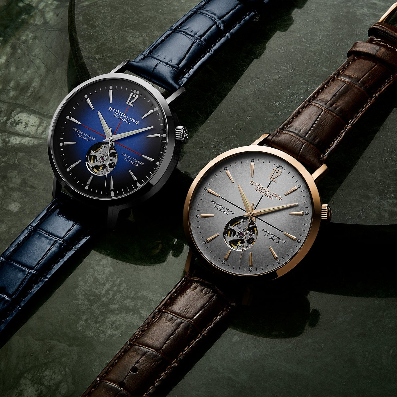 Stührling Quasar Skeleton 1021 Automatic 42mm