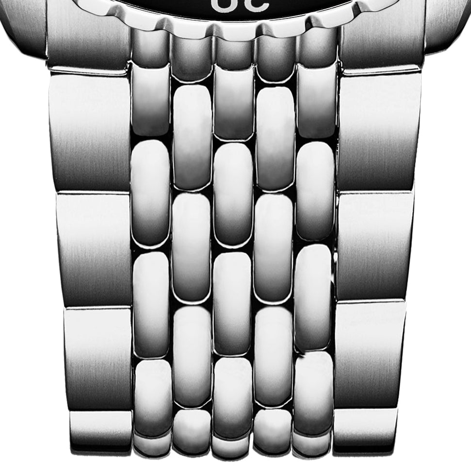 set of 2 silver links 1009