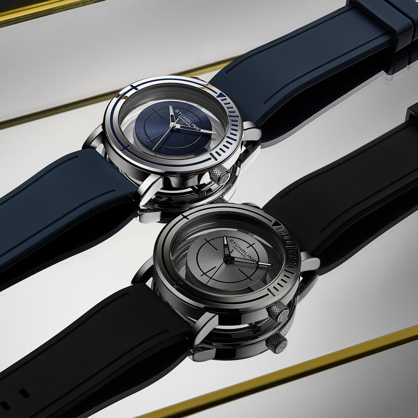 Stührling Sniper 3915 Quartz 42mm Classic Aviator