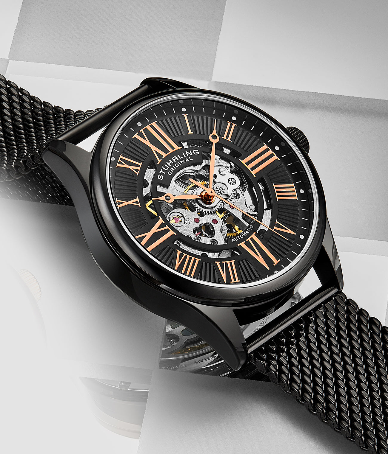 Stührling Atrium Elite 747M Automatic 42mm Skeleton