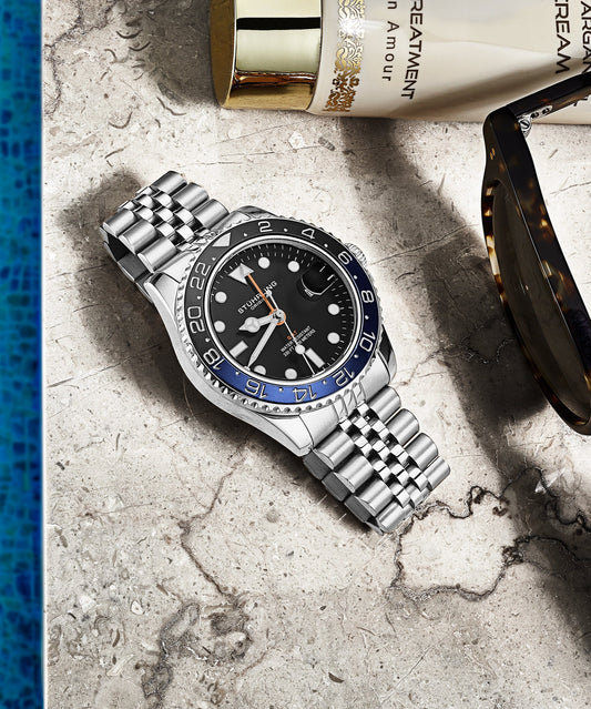 Meridian 3968 GMT Quartz 42mm Diver