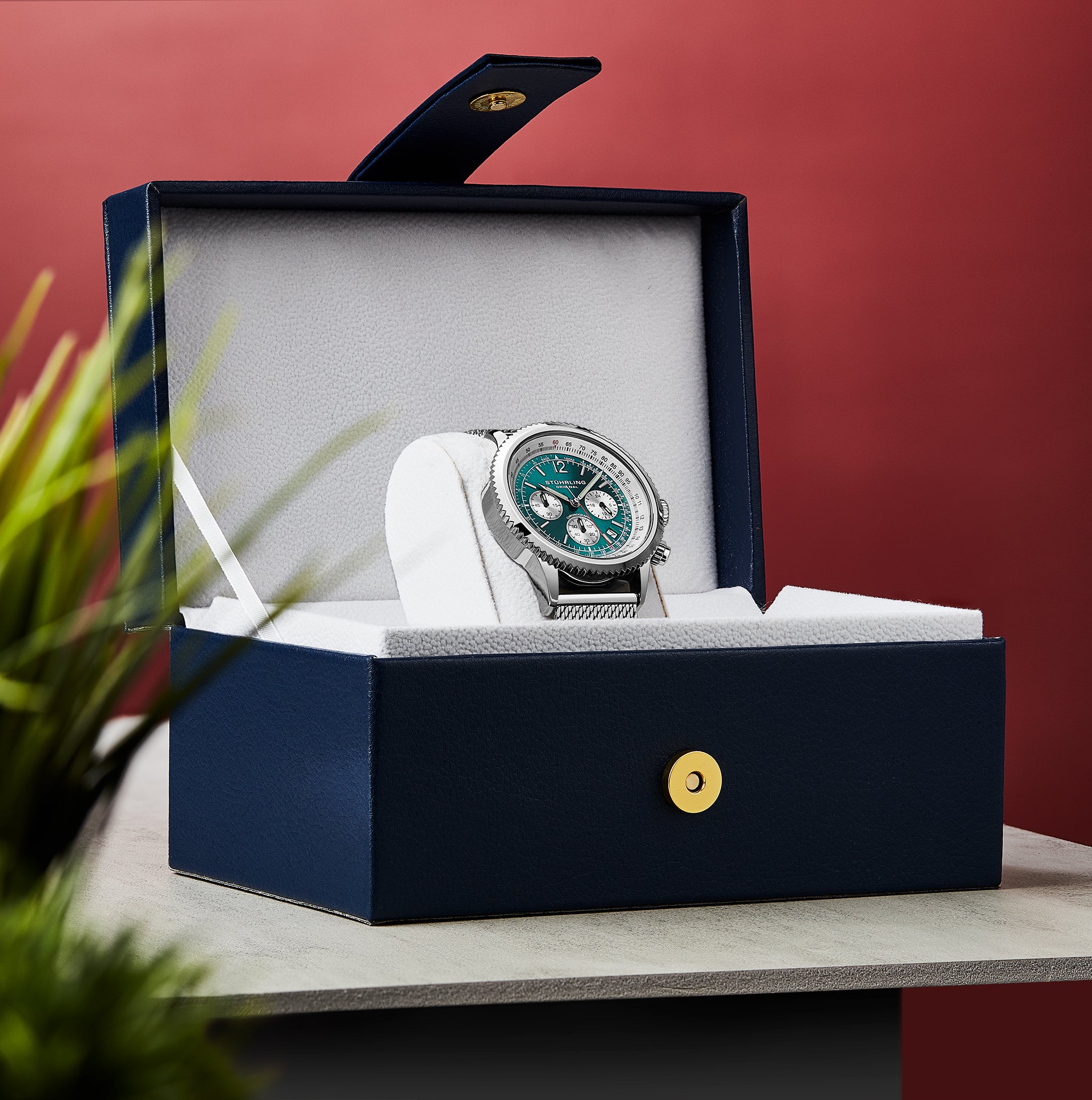 Stührling Turbine 4015 44mm Chronograph