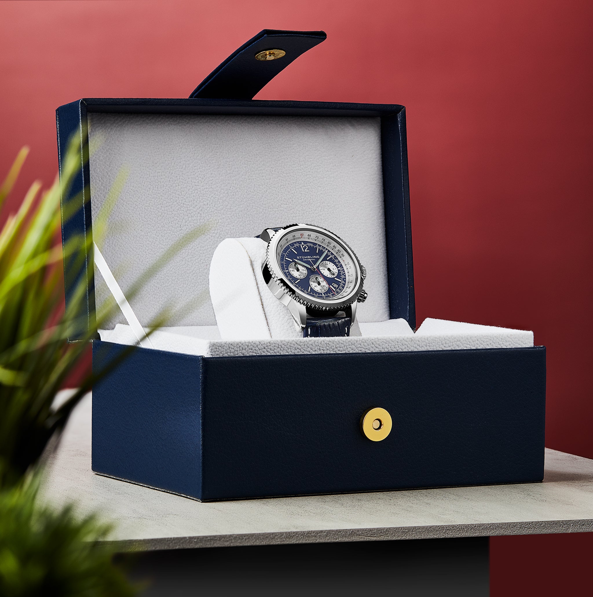 Stührling Turbine 4015 44mm Chronograph