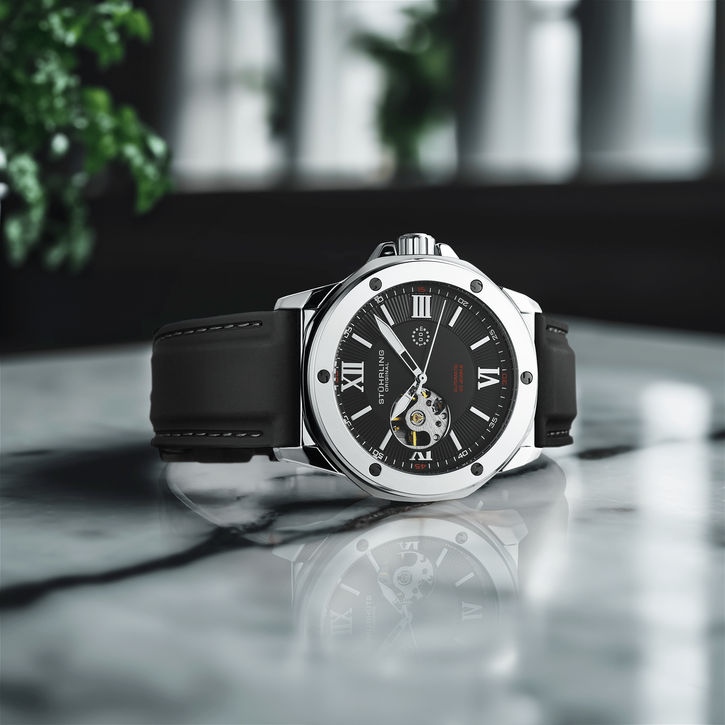 Edwardian Automatic 4018 44mm Skeleton