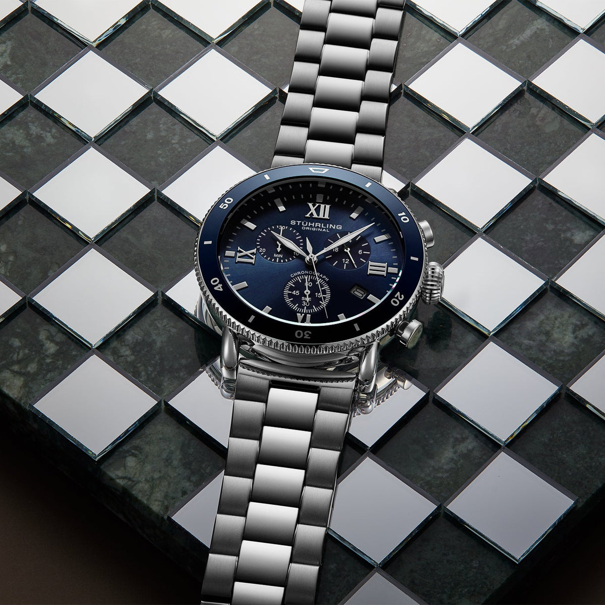 Chronographe à quartz DualMode 4040 48 mm