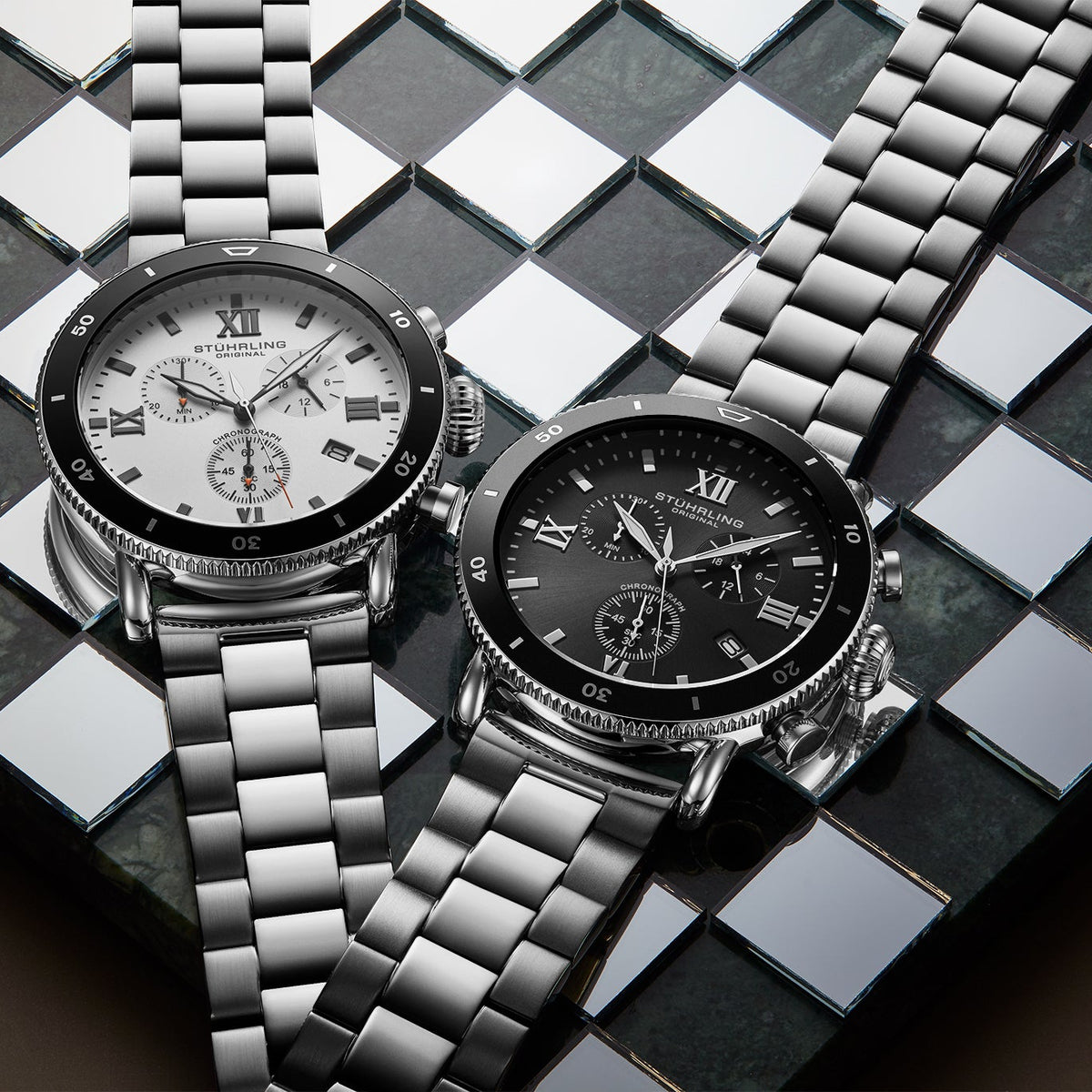 Chronographe à quartz DualMode 4040 48 mm