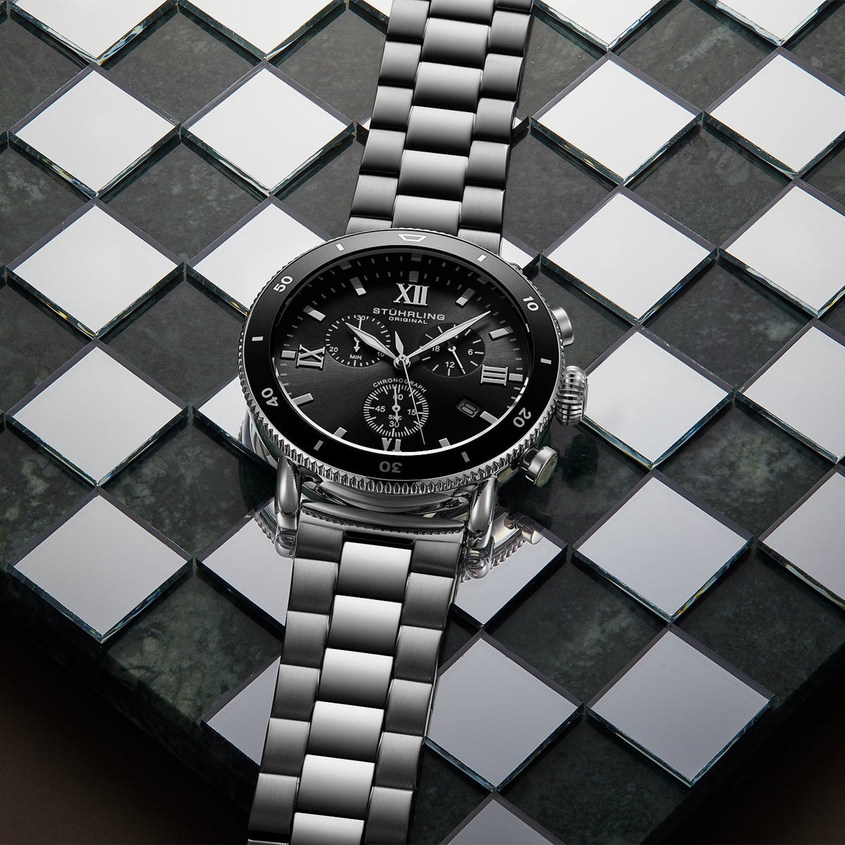 Chronographe à quartz DualMode 4040 48 mm