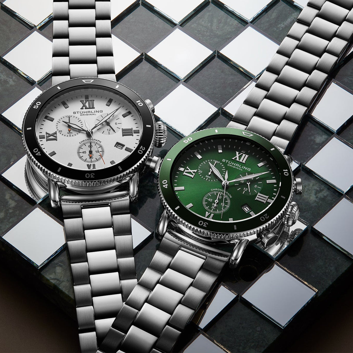 Chronographe à quartz DualMode 4040 48 mm