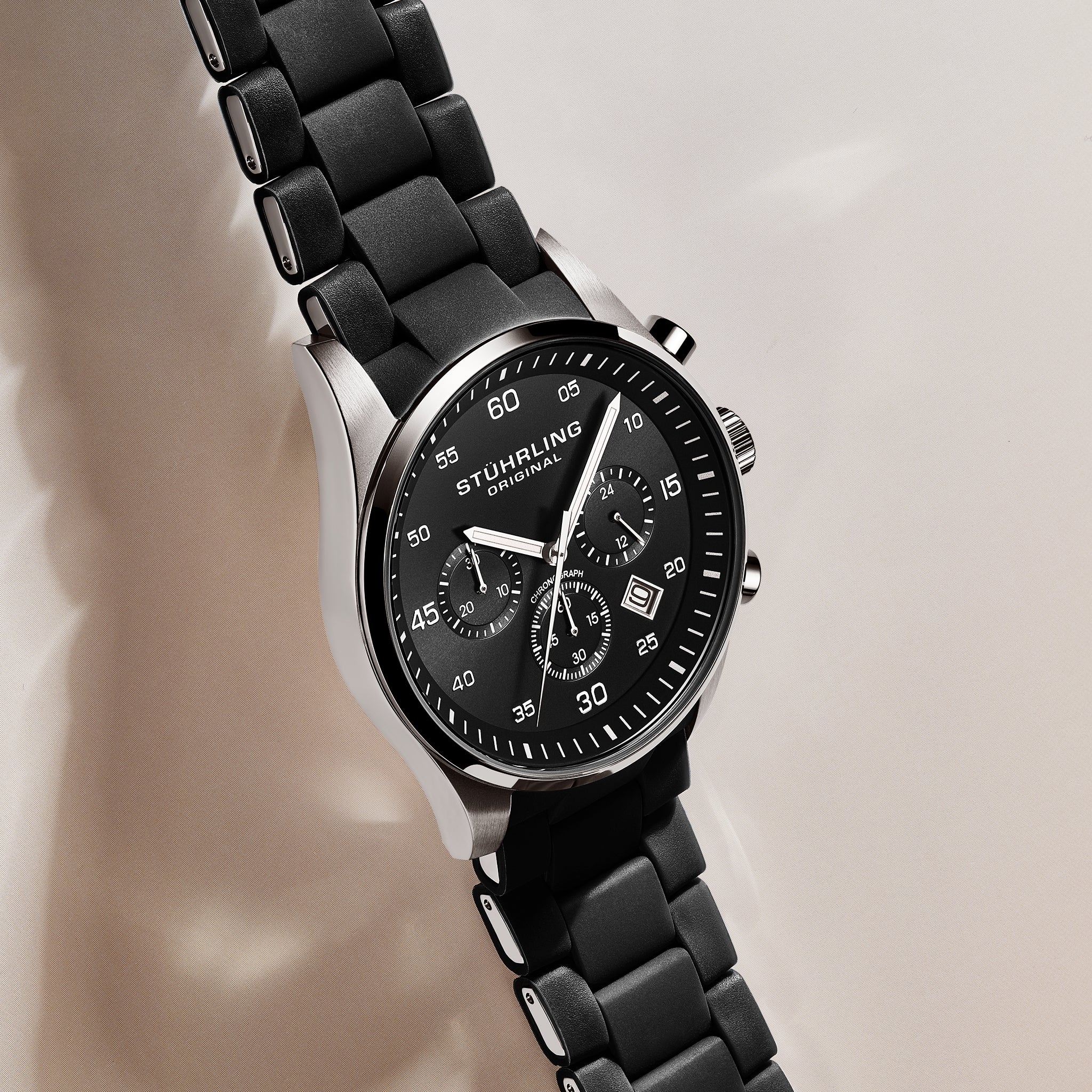 Stührling Velocity 4076 Mens Quartz 43mm