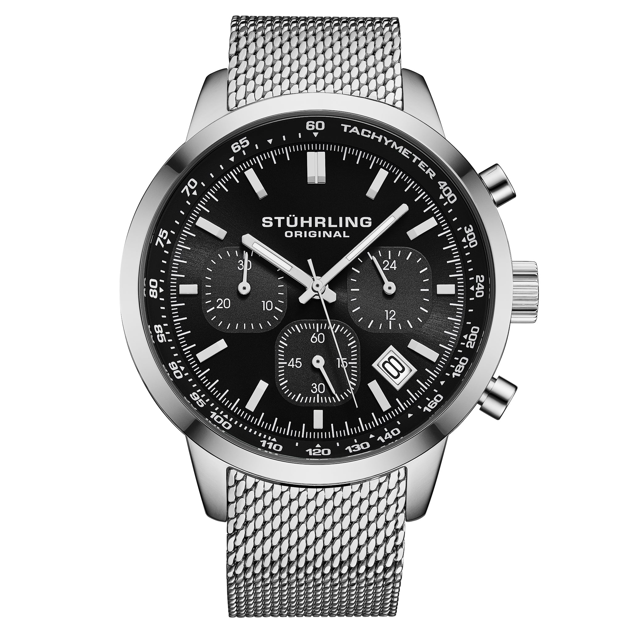 Stührling Chronoport 4082 Men's 44mm