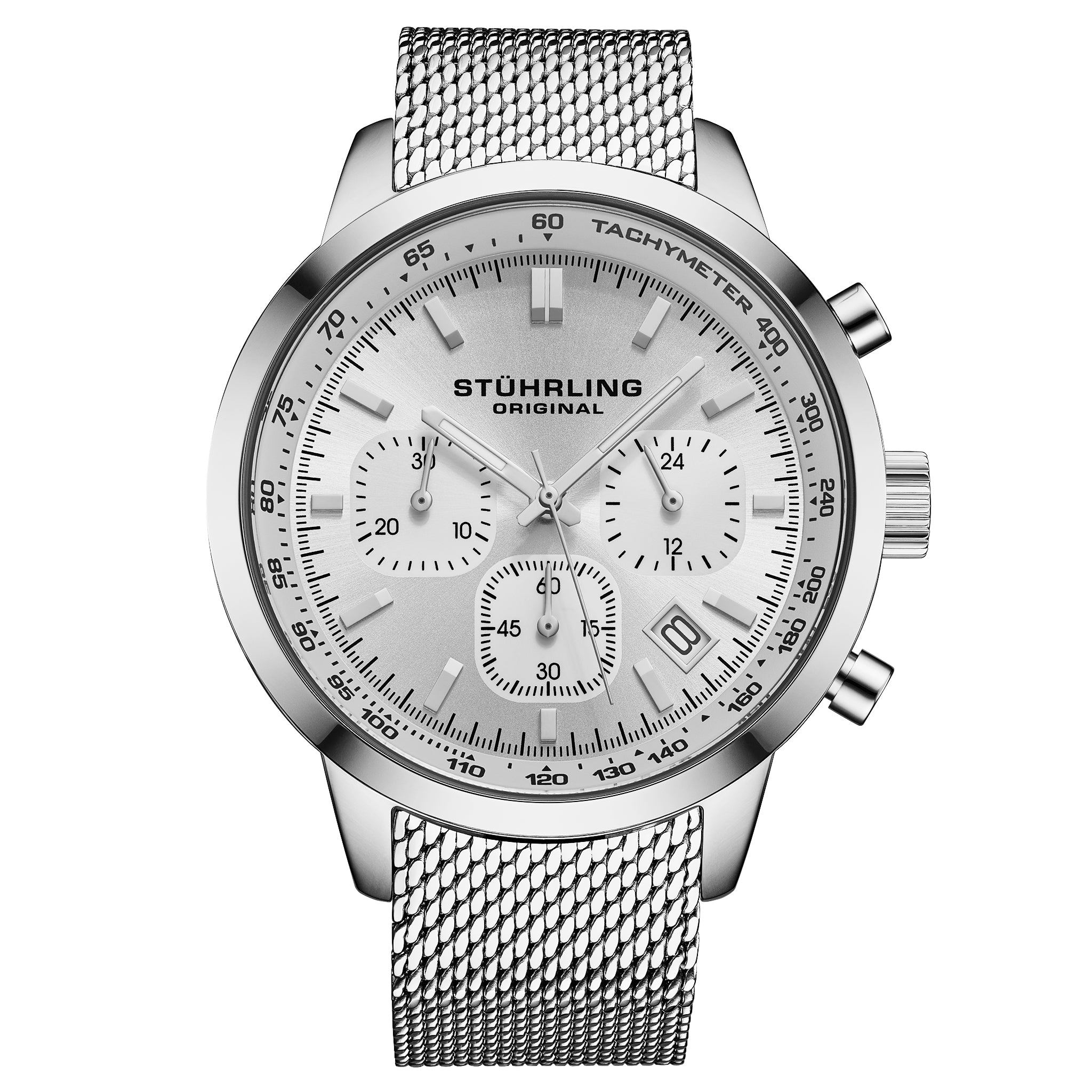 Stührling Chronoport 4082 Men's 44mm