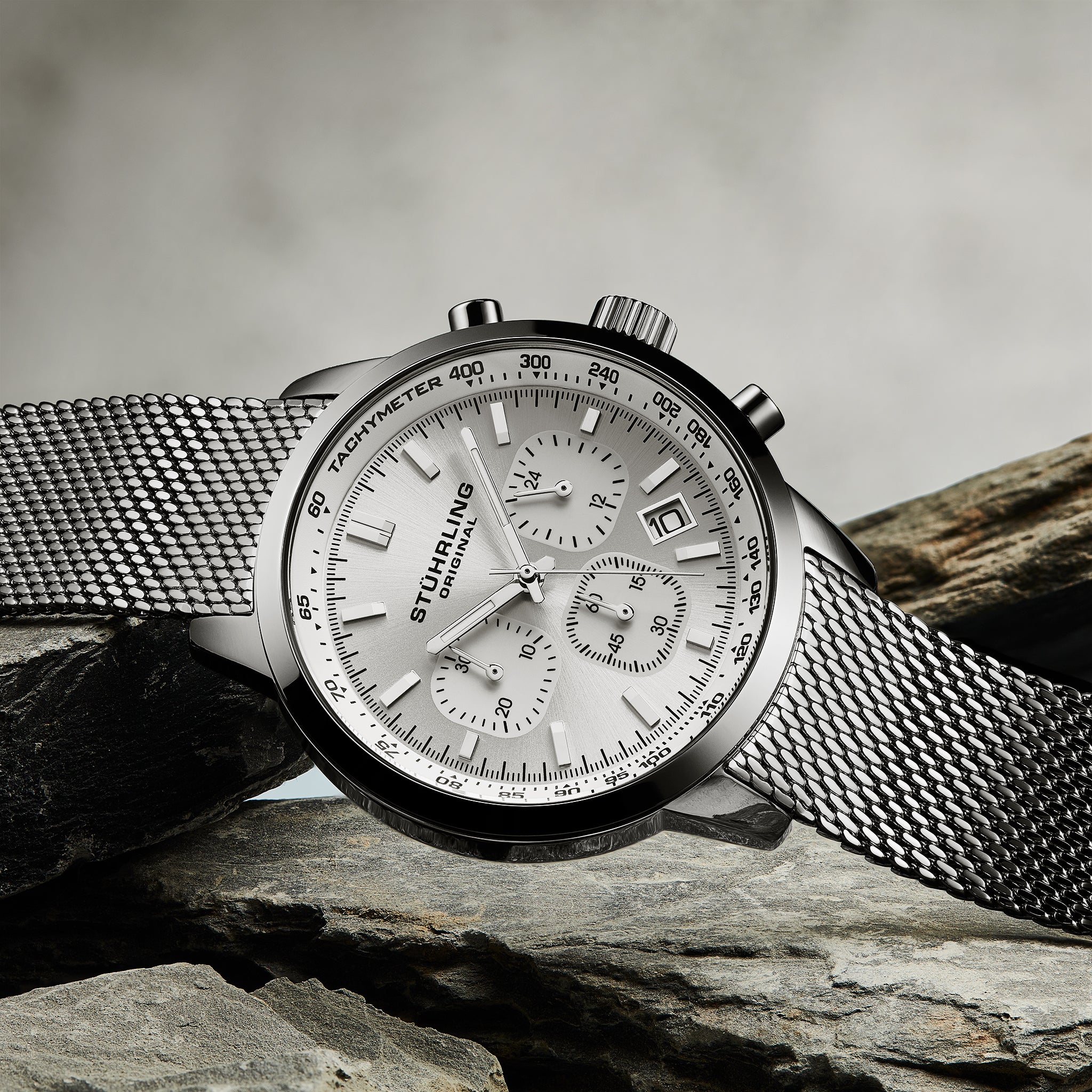 Stührling Chronoport 4082 Men's 44mm