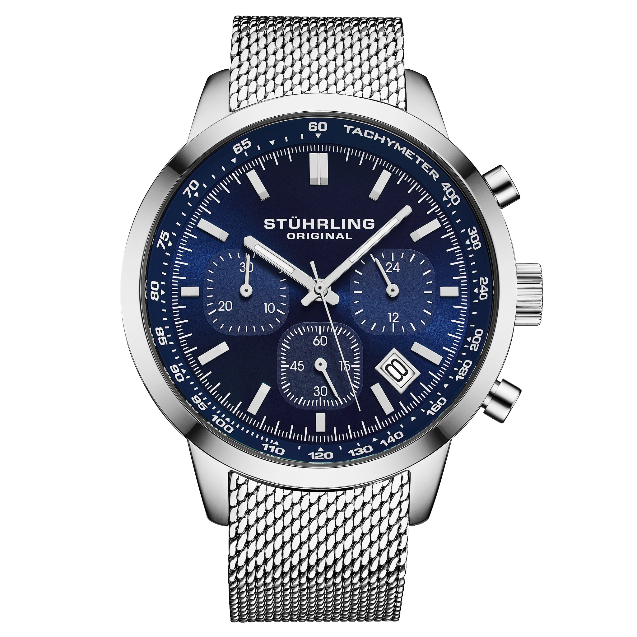 Stührling Chronoport 4082 Men's 44mm