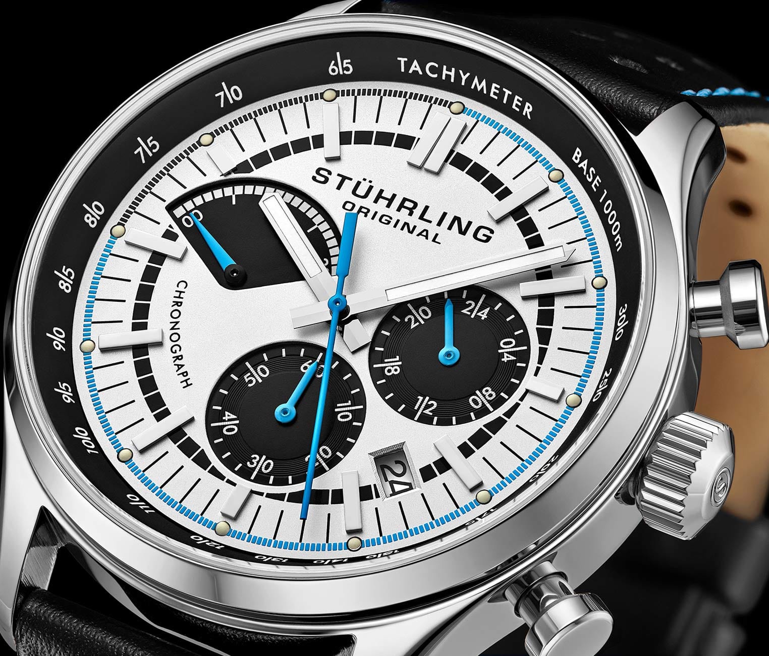 Monaco 934 Quartz 42mm Chronograph