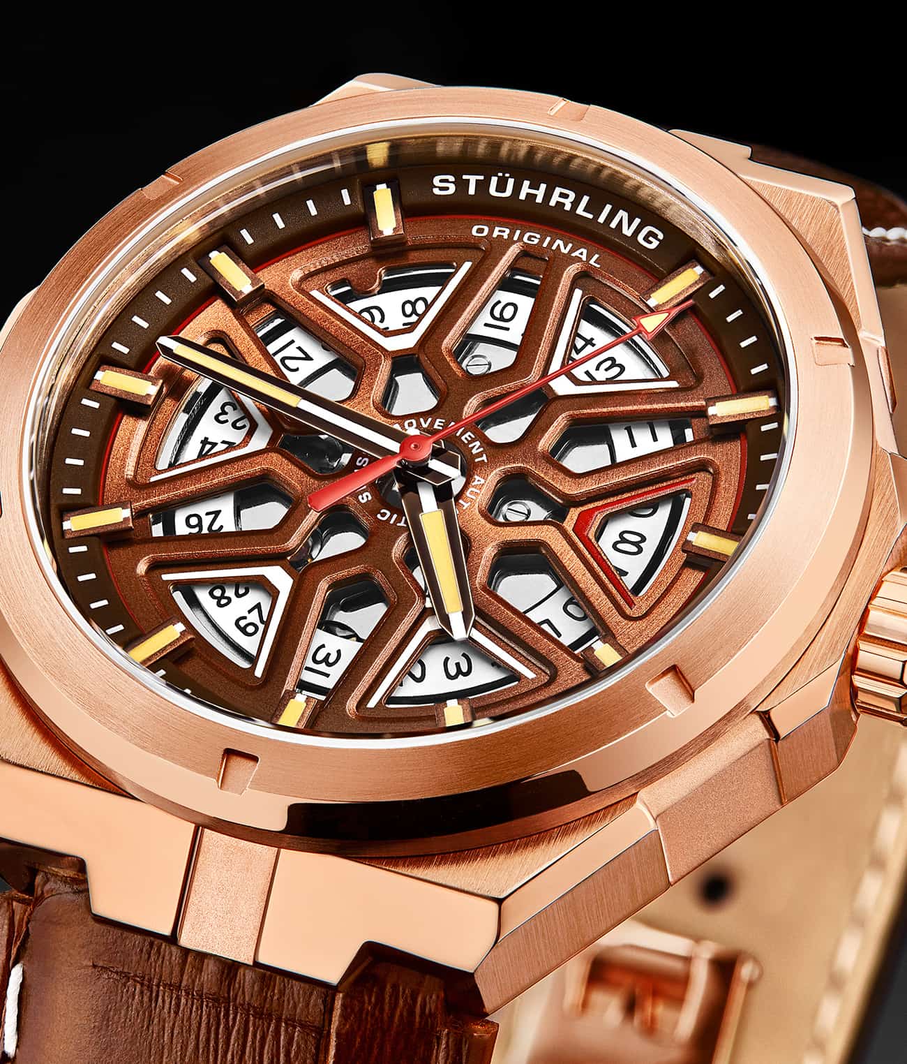 Swiss Automatic Gio 379 41mm Skeleton