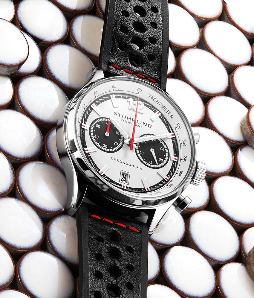 Monaco 933 Quartz 44mm Chronograph