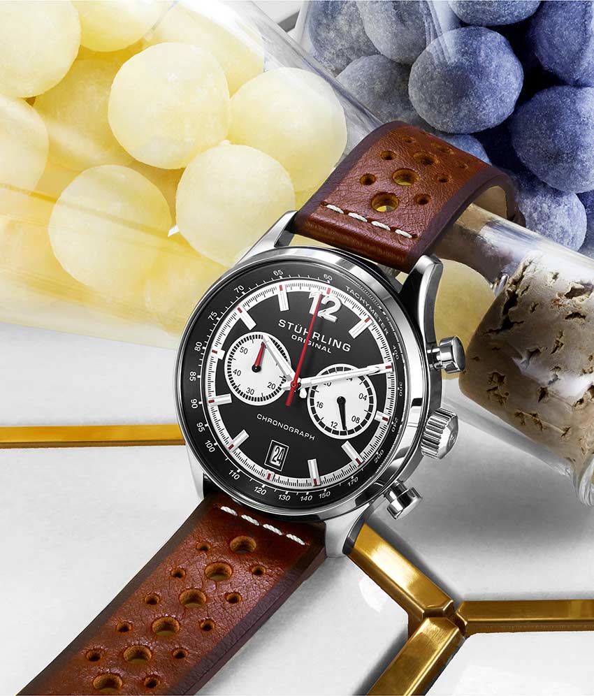 Monaco 933 Quartz 44mm Chronograph