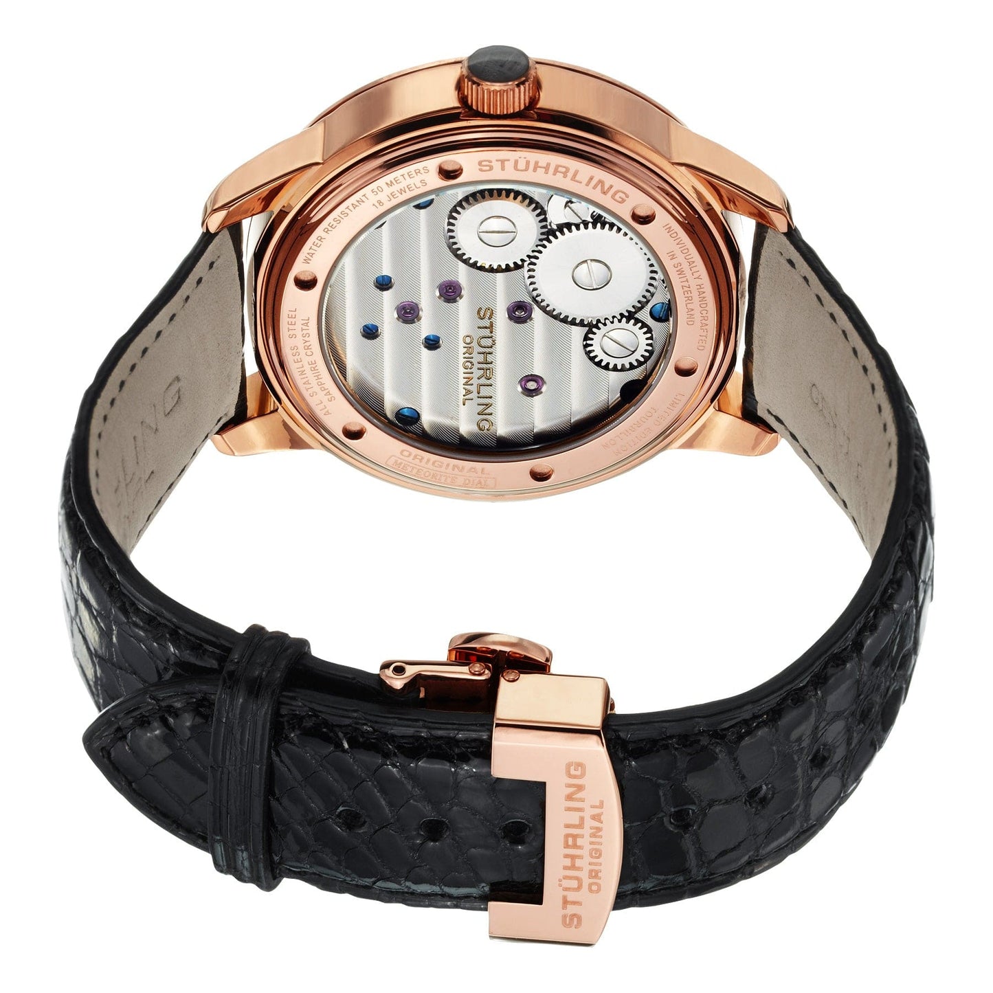 St.536.3345X2 Genuine Crocodile Strap