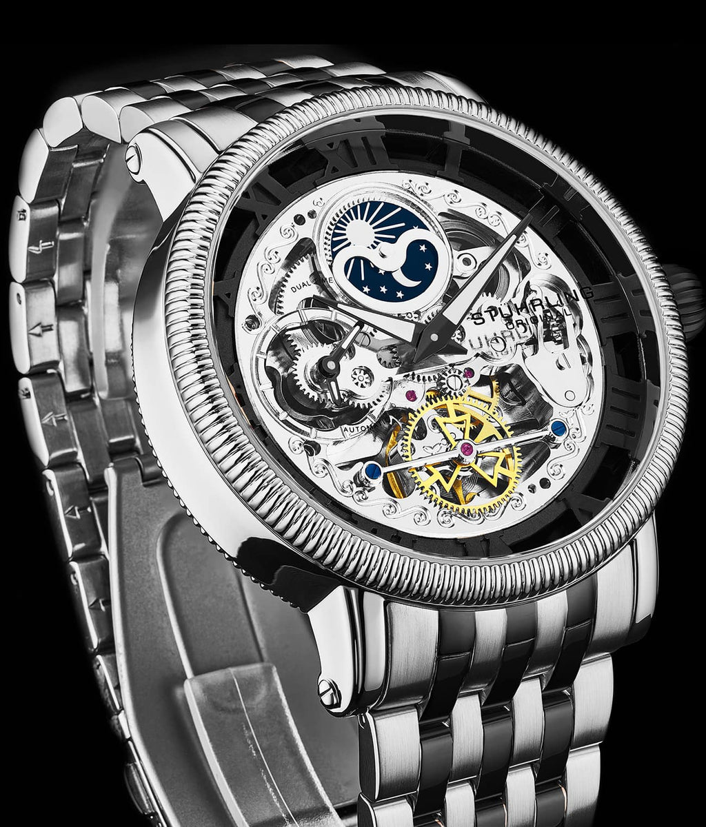 Stuhrling Automatic classic 20 Jewels store ST-90091 NEW Mens Watch