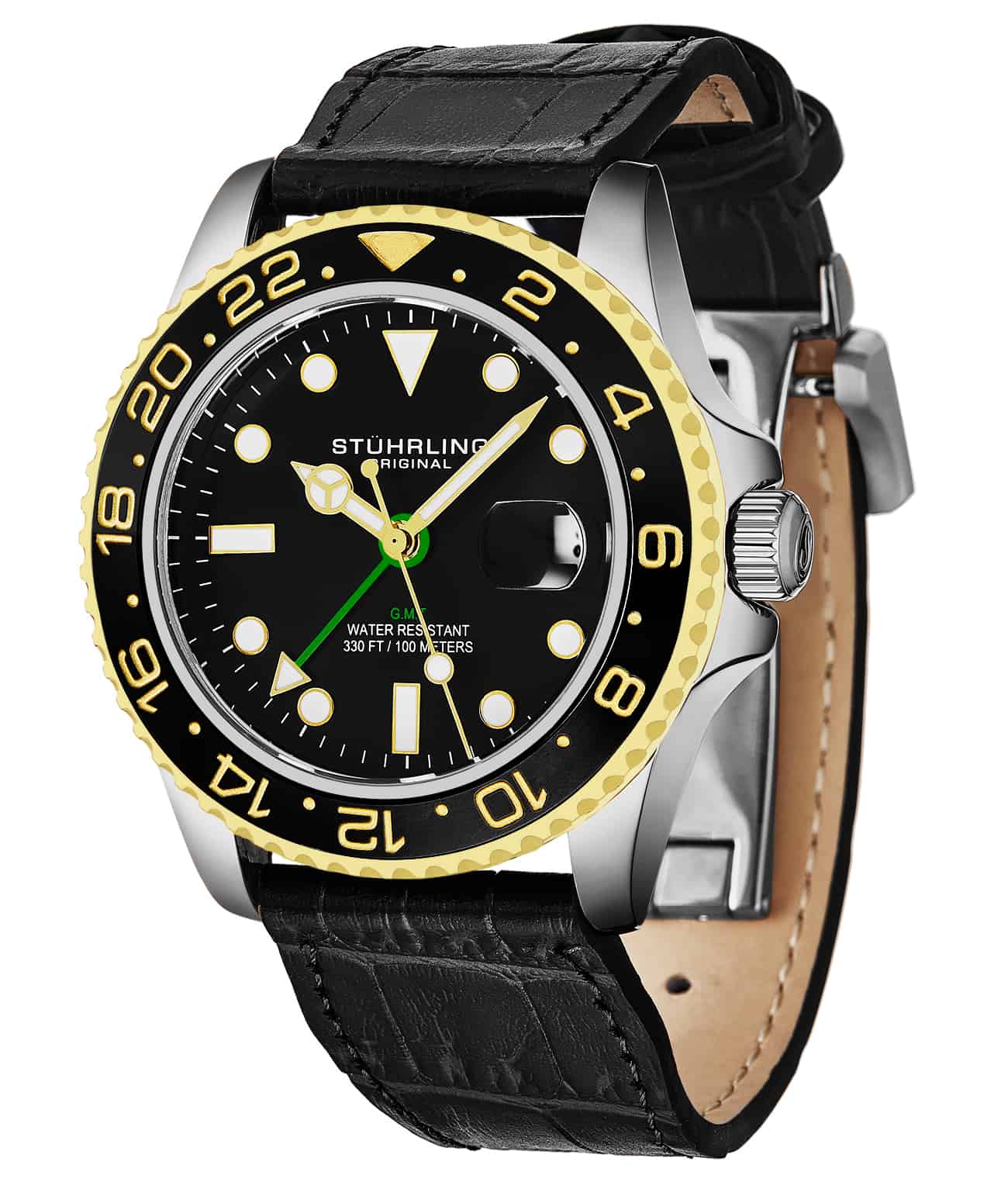 Meridian 3968L GMT Quartz 42mm Diver