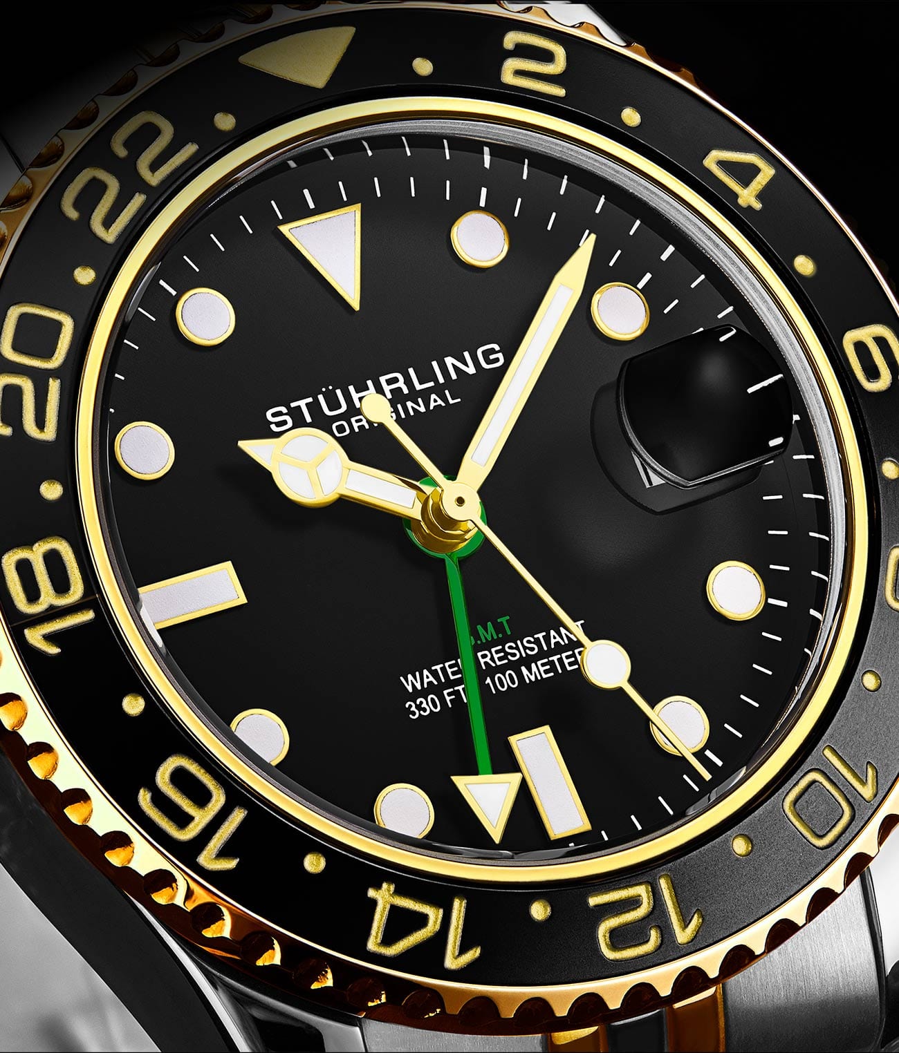 Meridian 3968L GMT Quartz 42mm Diver