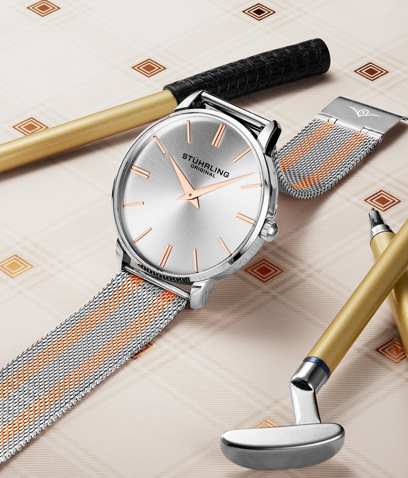 Preston 3998 Quartz 42mm Classic