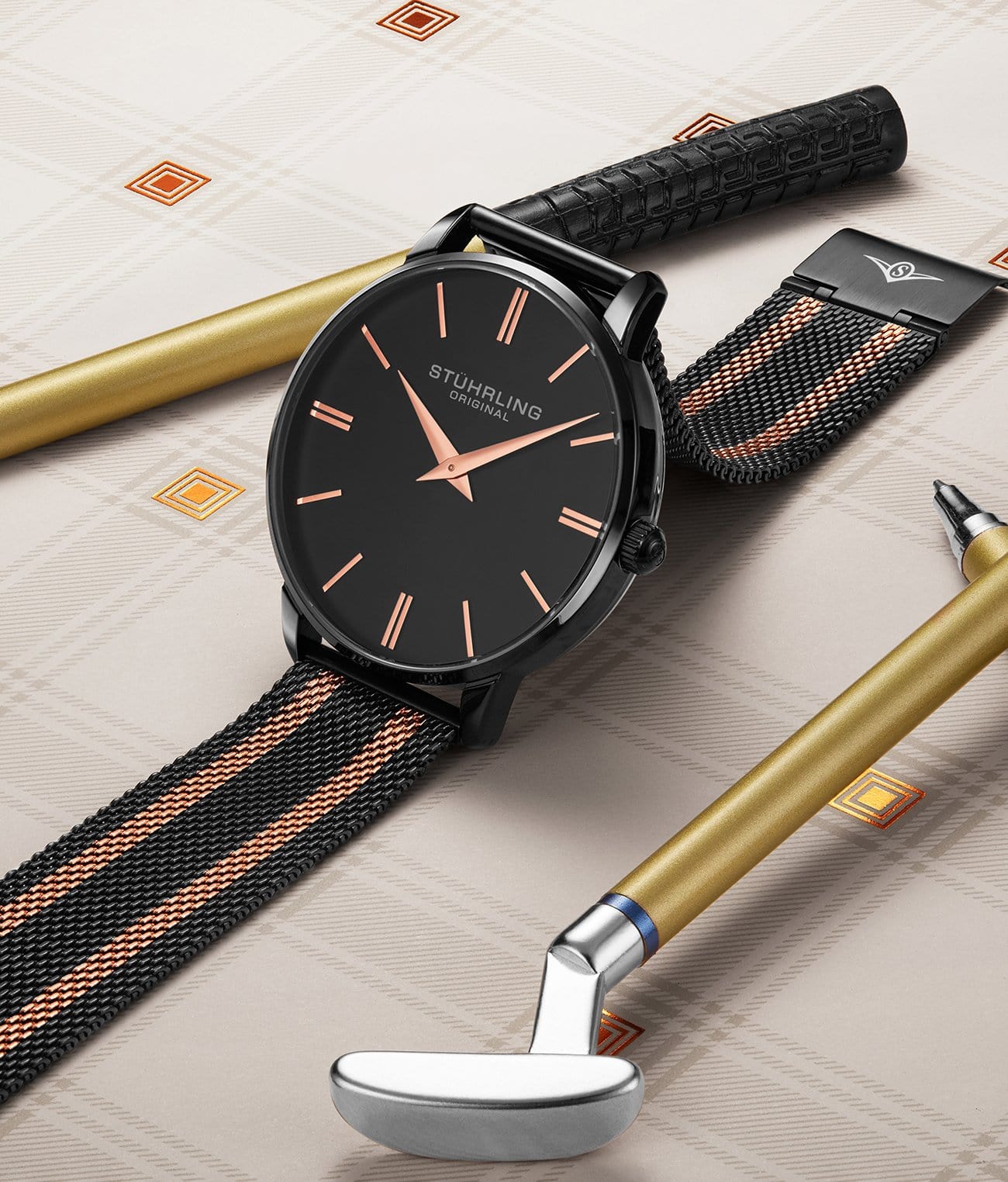 Preston 3998 Quartz 42mm Classic