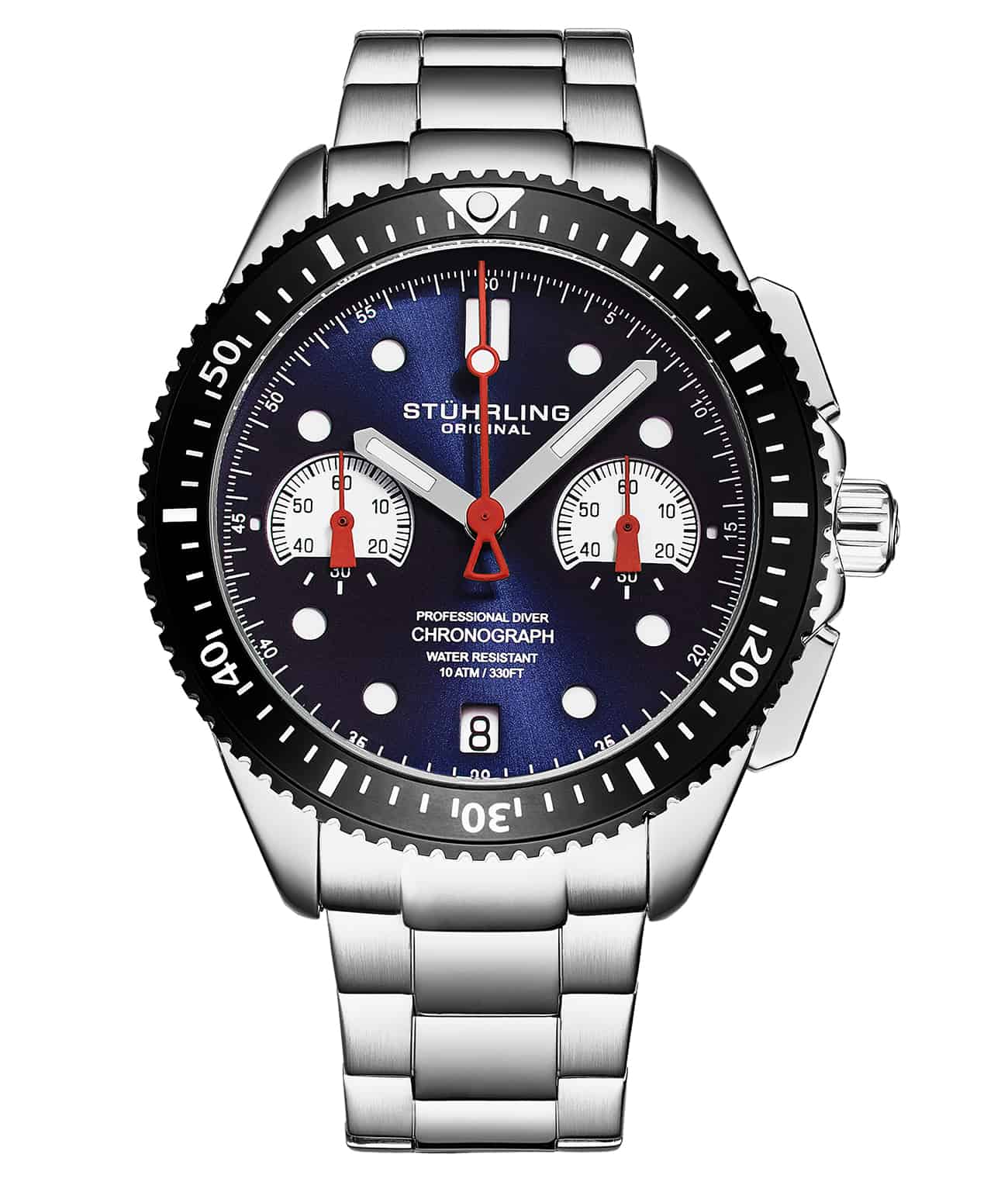 Velocity 4016 Quartz 42mm Chronograph Stührling1