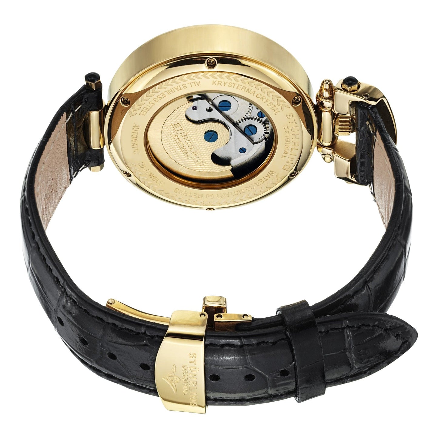 127. Black Strap w/ yg clasp