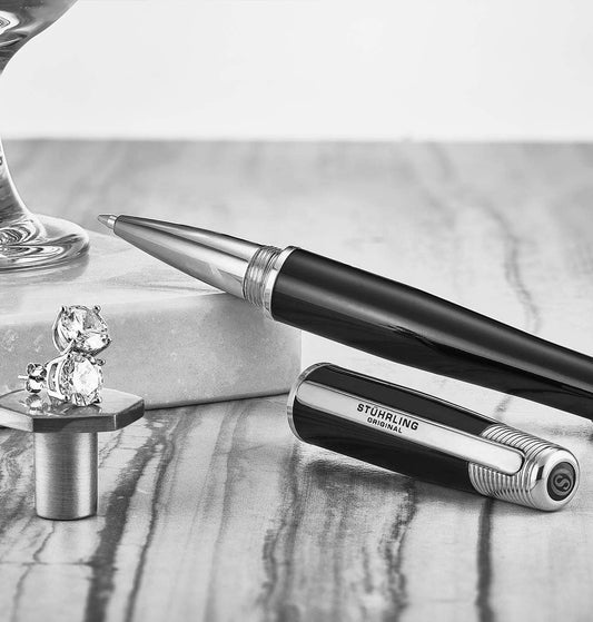 Classic Couple Diver Set with Signature Pen and Stud Earring