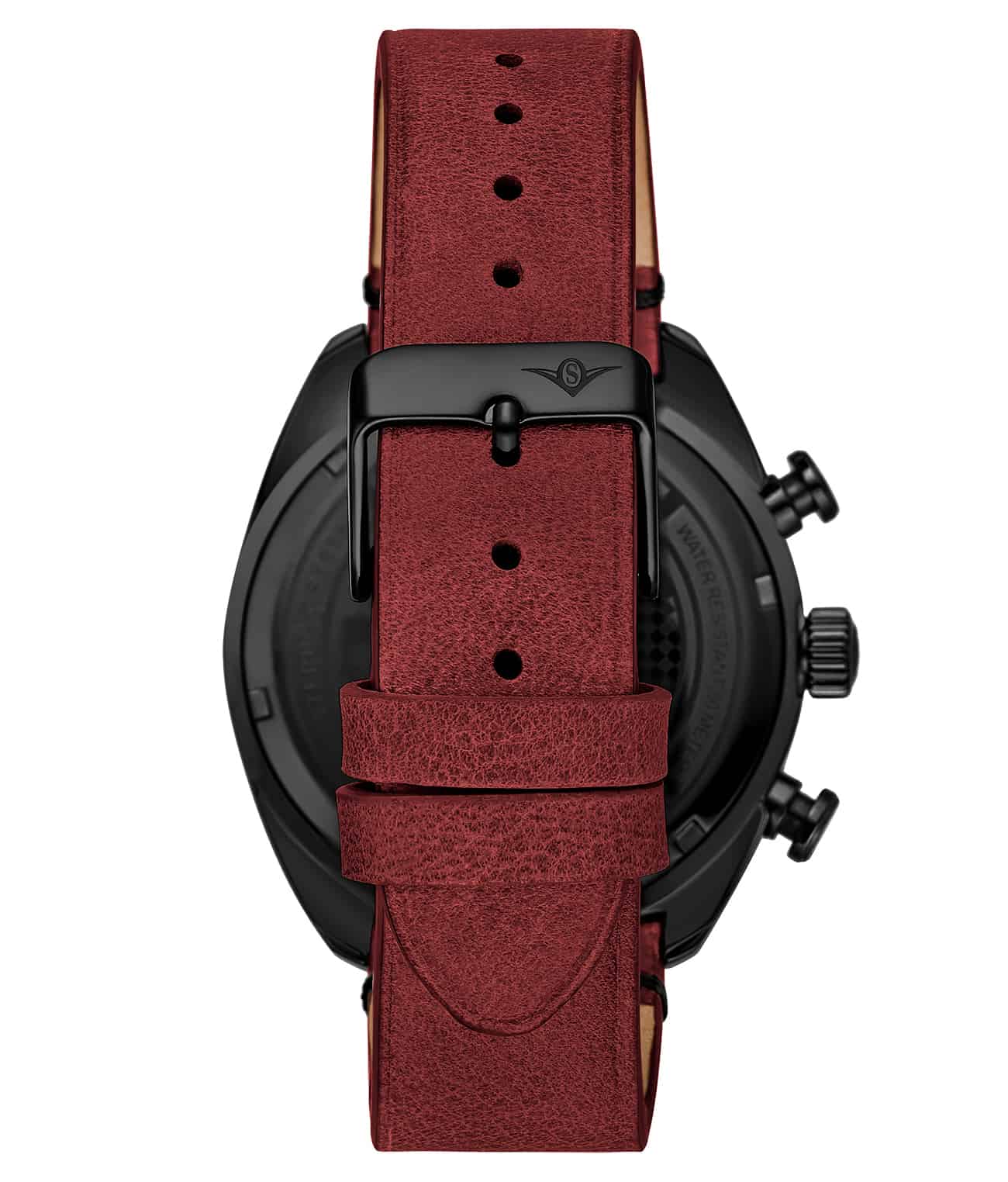 Black Dial / Black Case / Red Band