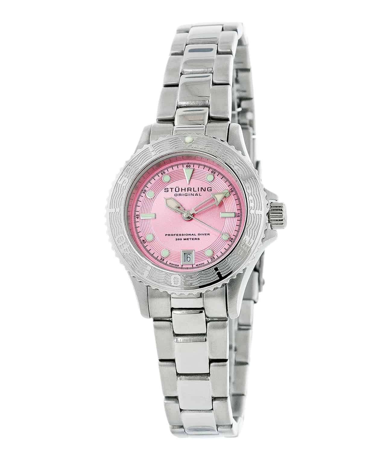 Pink/Silver/Silver