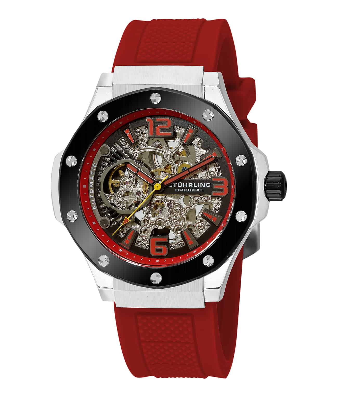 Black/Silver/Red