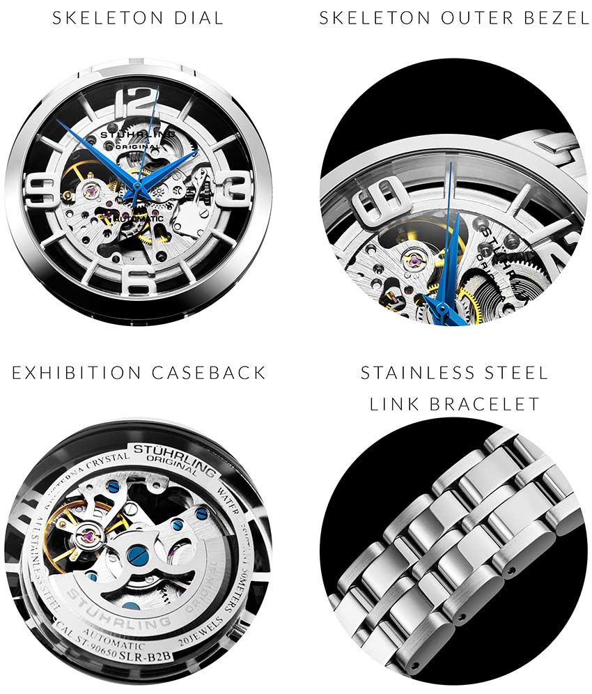 Silver Dial / Silver Case / Silver Stainless Steel Bracelet Silver Deployant Buckle