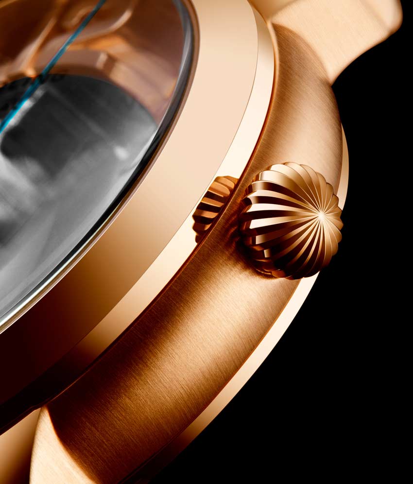 Rose Dial / Rose Case / Rose Stainless Steel Bracelet Rose Gold Layered Deployant Buckle