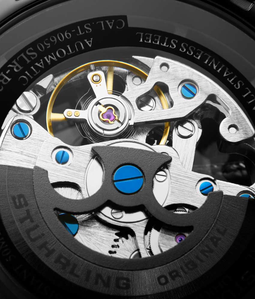 Black Dial / Black Case / Black Stainless Steel Bracelet Black Deployant Buckle