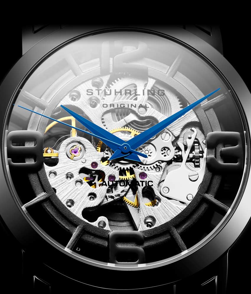 Black Dial / Black Case / Black Stainless Steel Bracelet Black Deployant Buckle