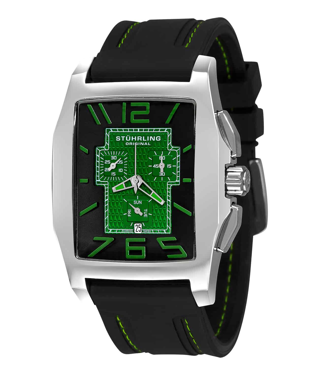Green/Silver/Black