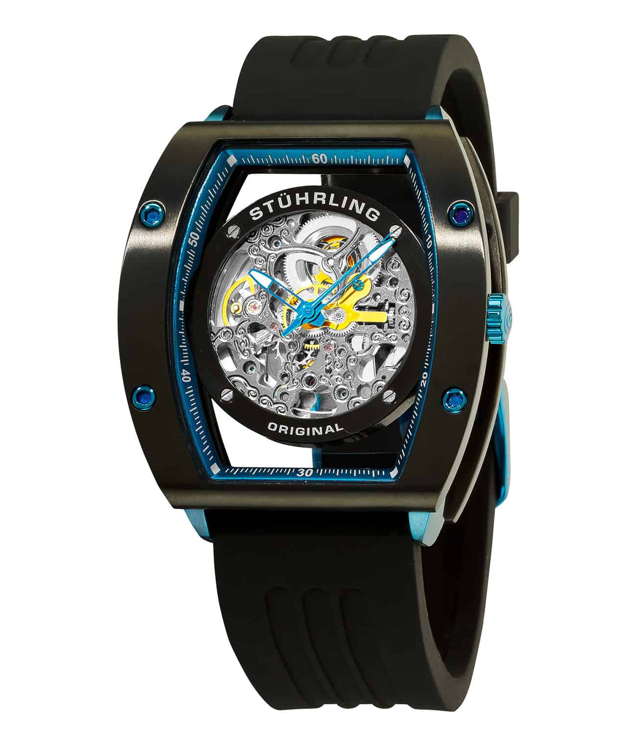 Black/Blue PVD/Black