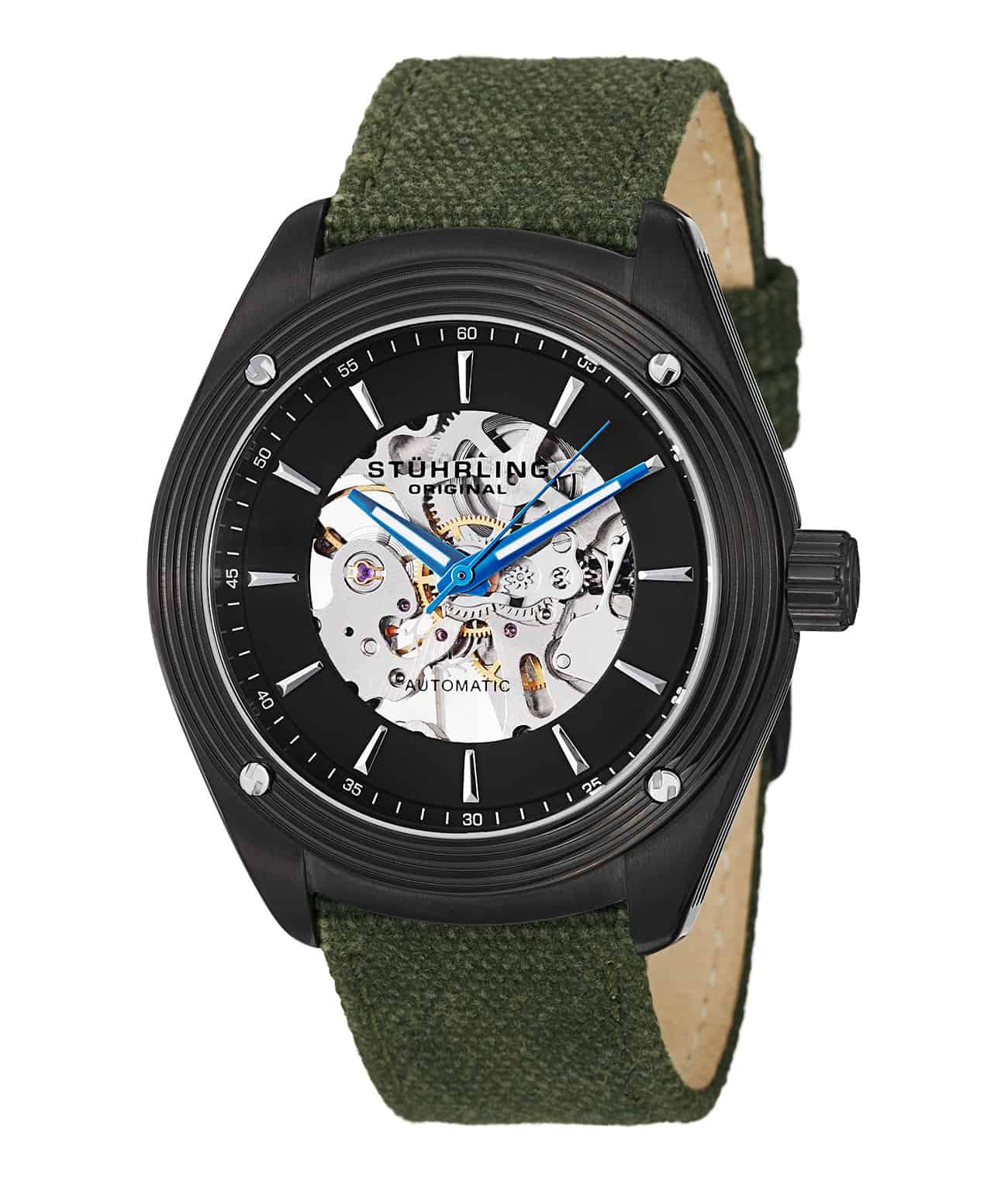 Black/Black PVD/Green