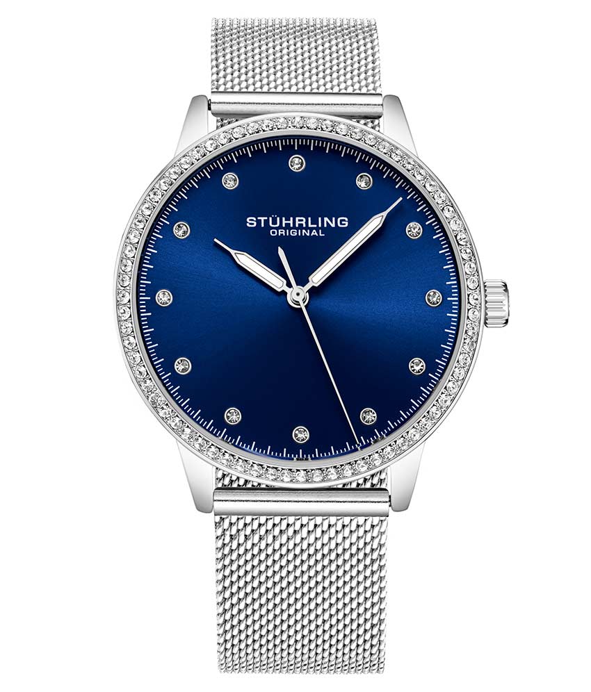 Blue Dial / Silver Case / Silver Band