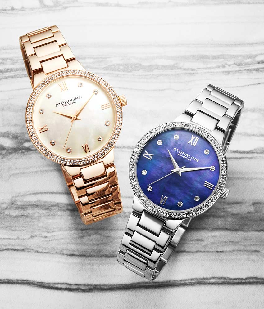 Silver Dial / Rose Case / Rose Band