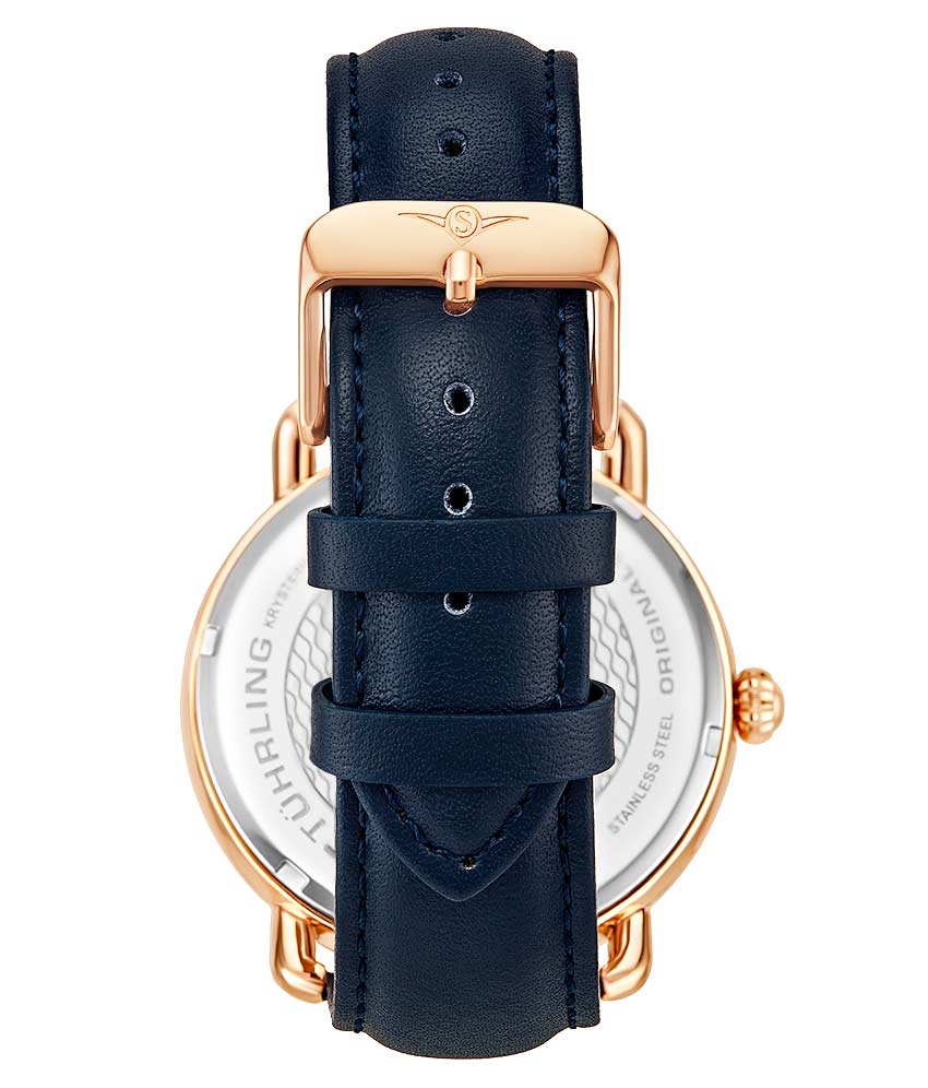 Blue Dial / Rose Case / Blue Band