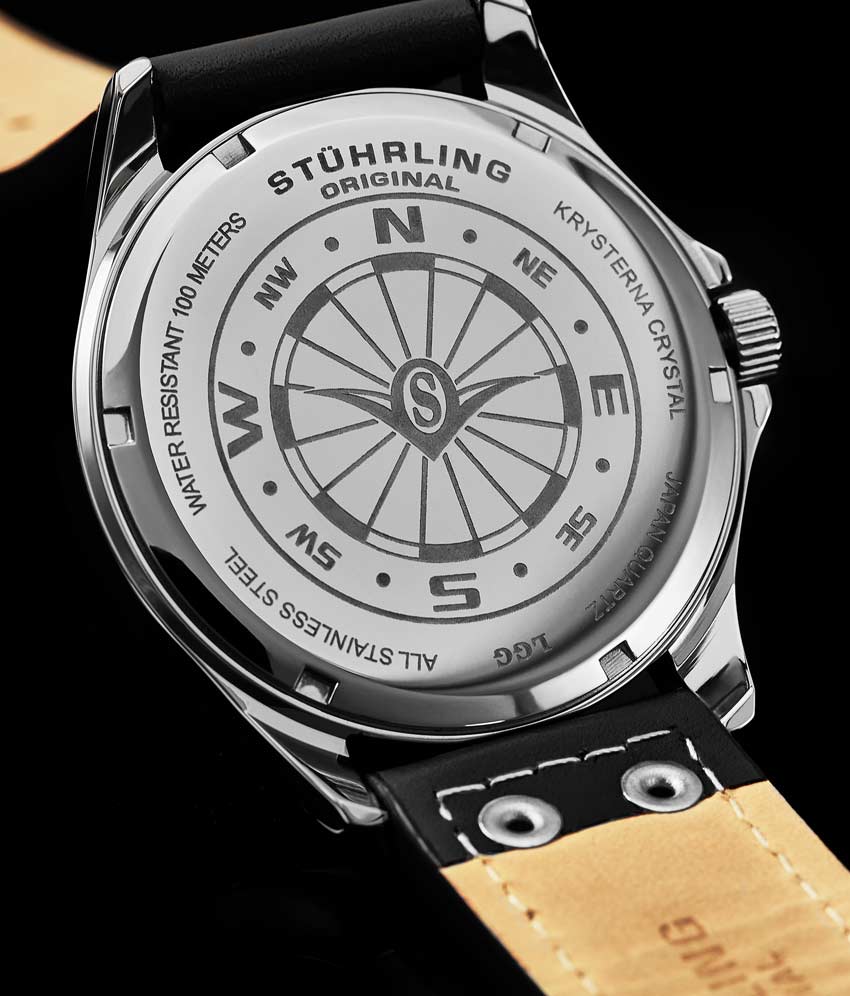 Black Dial / Silver Case / Black Band